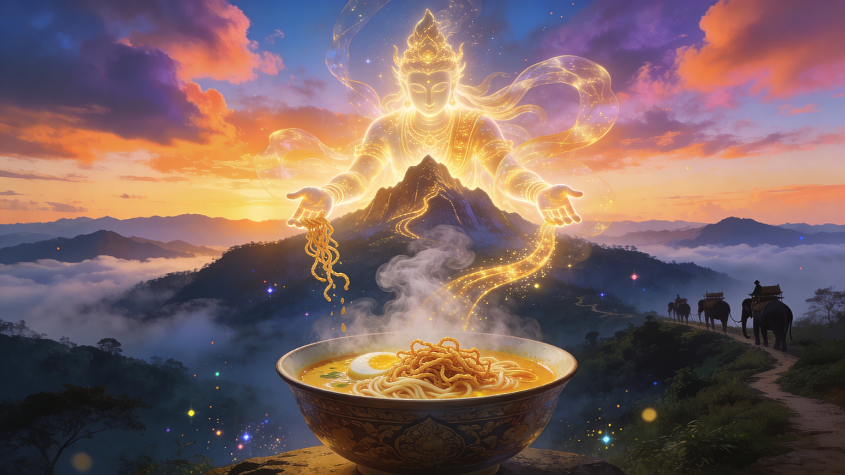 Легенда о супе Золотой Горы