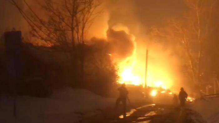 Обложка © Telegram / МЧС Московской области