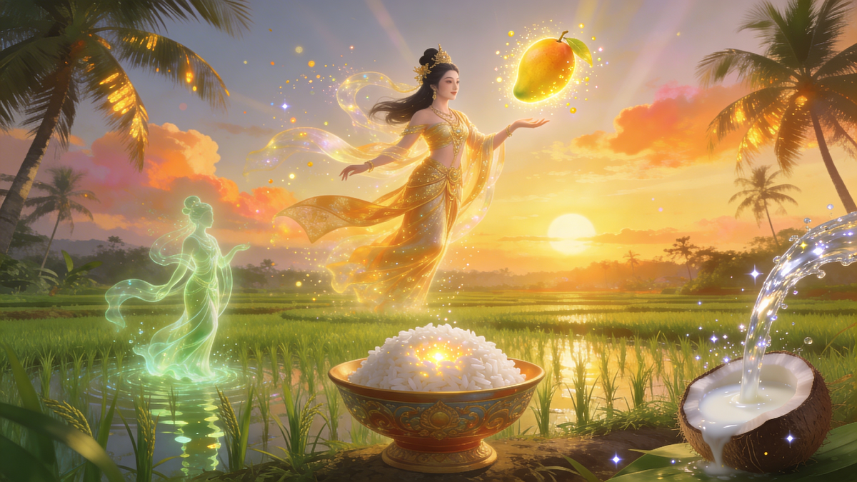 Легенда о солнечном манго Таиланда