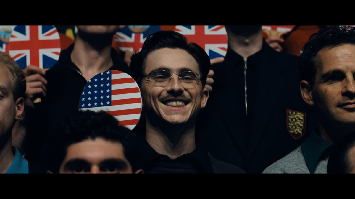 Кадр из трейлера к фильму Марти Великолепный (2025)