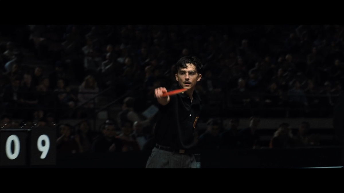 Кадр из трейлера к фильму Марти Великолепный (2025)