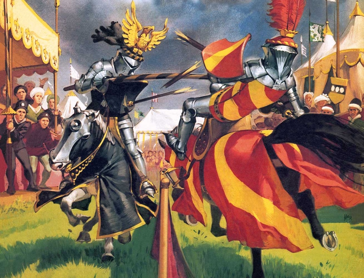 Турнир в начале XVI века. Художник: Angus McBride