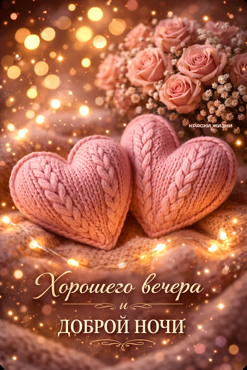 Хорошего вечера и доброй ночи 