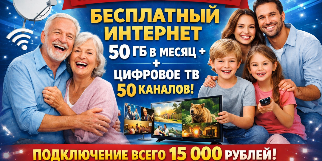 Как получить бесплатный интернет и ТВ навсегда: специальное предложение от абонента Билайн