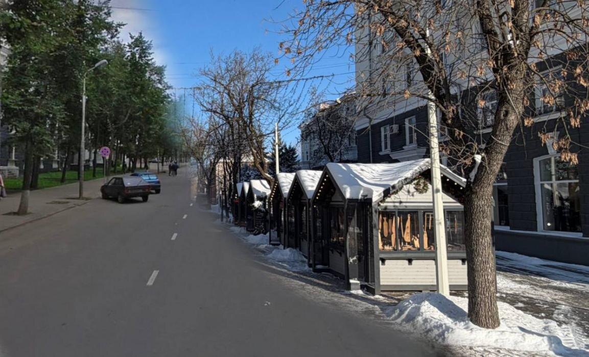 Улица Пушкина в Пскове
Фото: из канала Бориса Елкина в мессенджере MAX