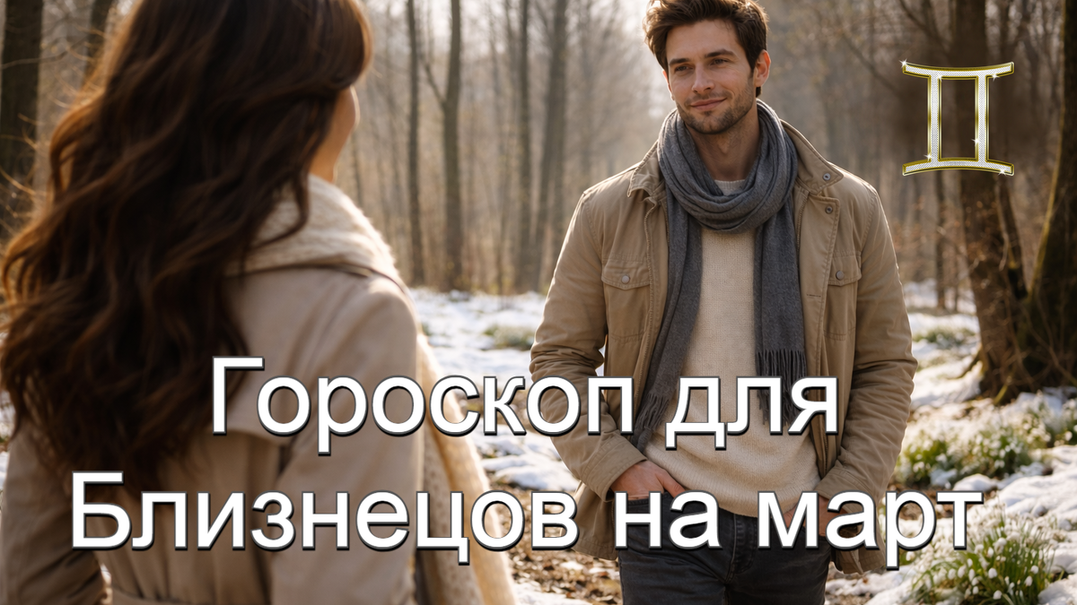 Гороскоп для мужчин Близнецов и женщин Близнецов на март