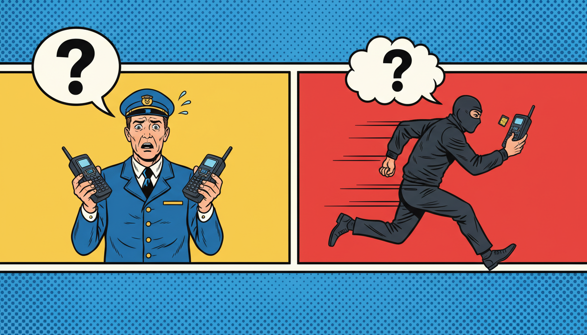 Когда у телефонов не было паспортов, сеть не могла отличить украденный аппарат от обычного.