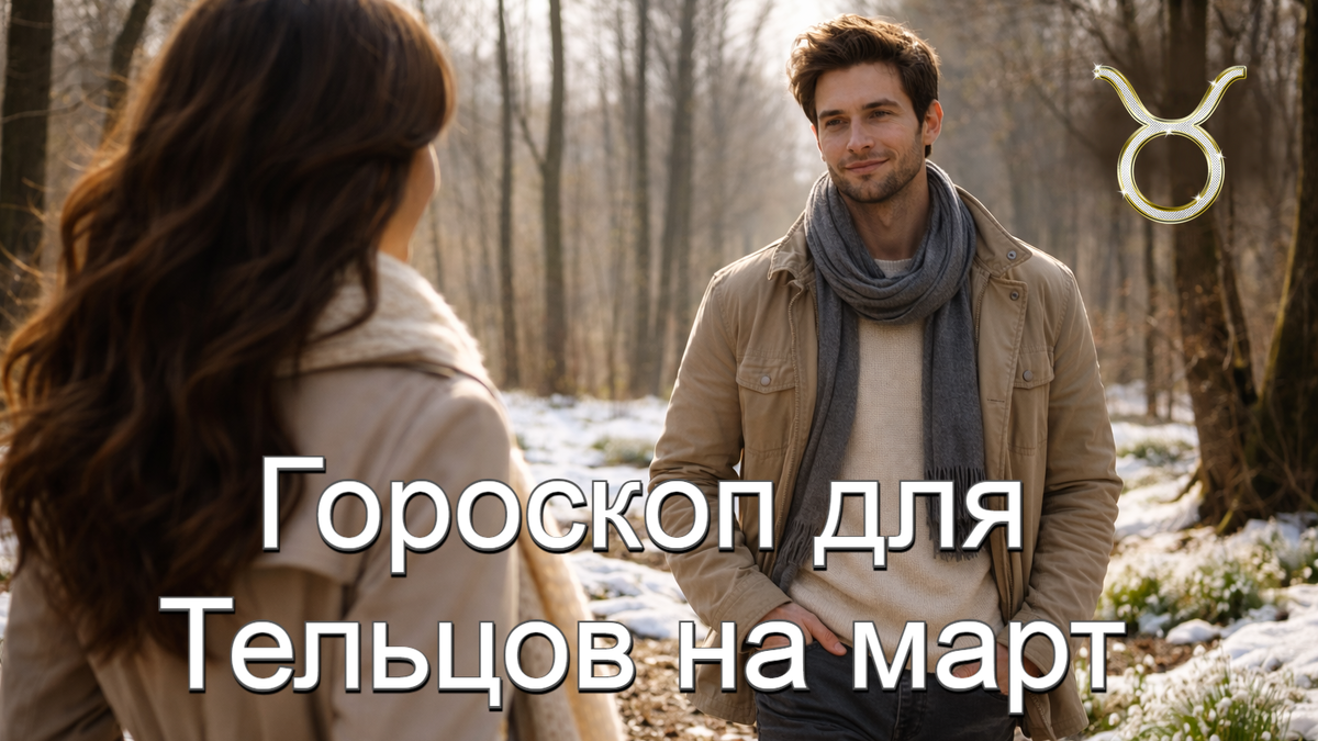 Гороскоп для мужчин Тельцов и женщин Тельцов на март