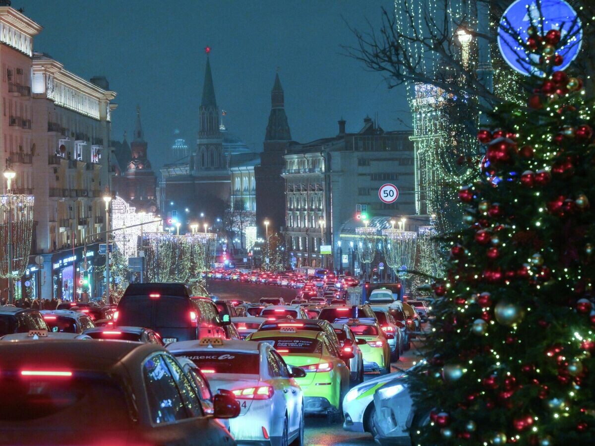    Предновогодняя Москва | © РИА Новости / Евгений Биятов