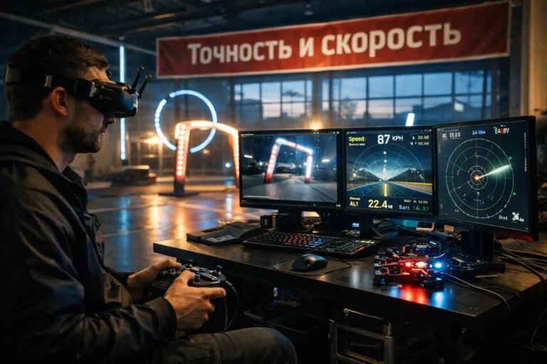    Обучение FPV как практика точных решений "Обученик"