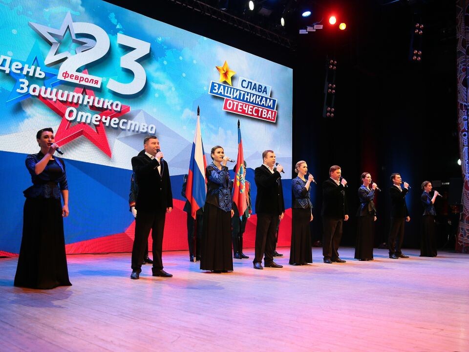    Церемония вручения наград в День защитника Отечества . Источник: Антон Федотов