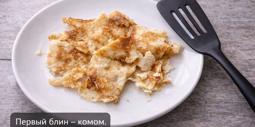 Чтобы блины не прилипали: 5 подготовительных шагов перед жаркой