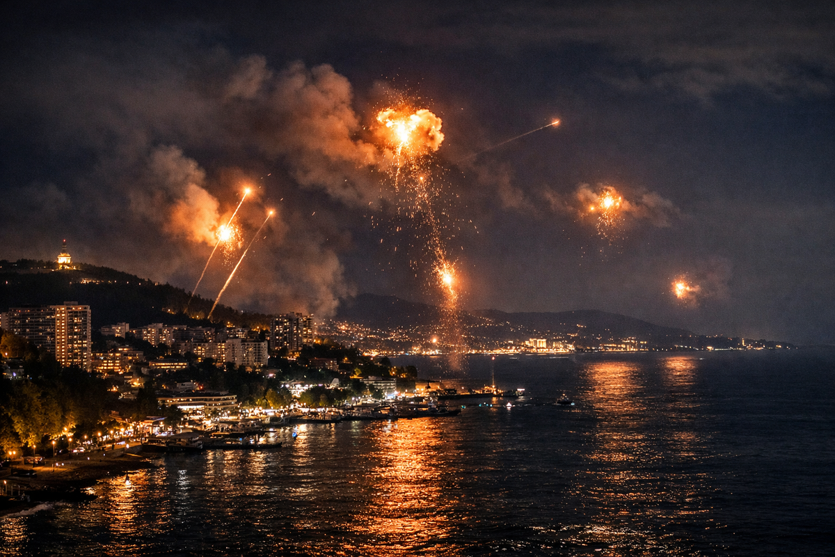 Ад на День Святого Валентина: Сочи встретил 14 февраля под грохот взрывов