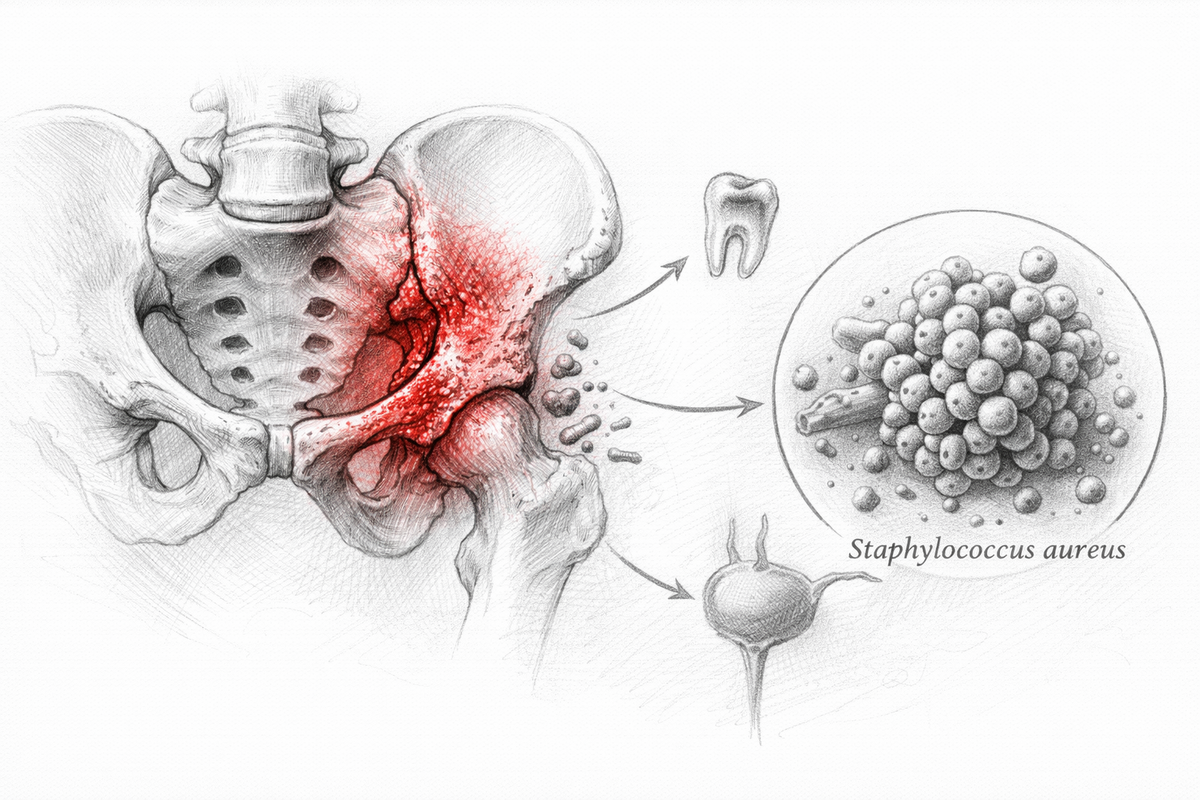 #инфекционныйсакроилиитэтиология