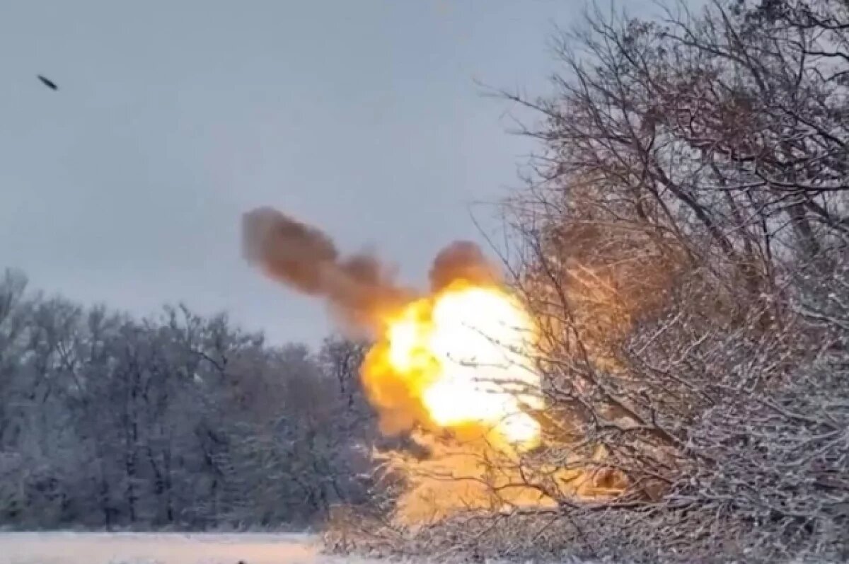    Артиллеристы РФ разгромили пехоту ВСУ в районе Красноармейска