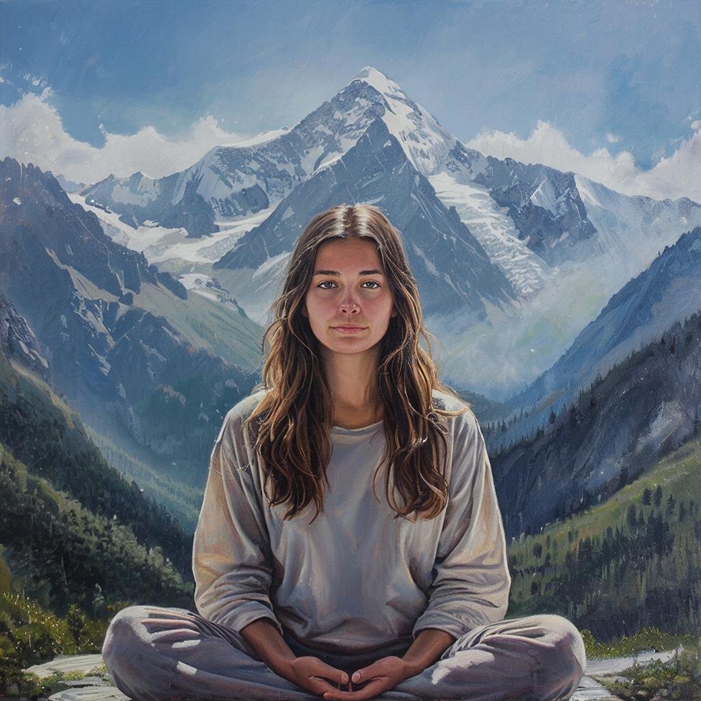 расслабленный человек символ Вселенной