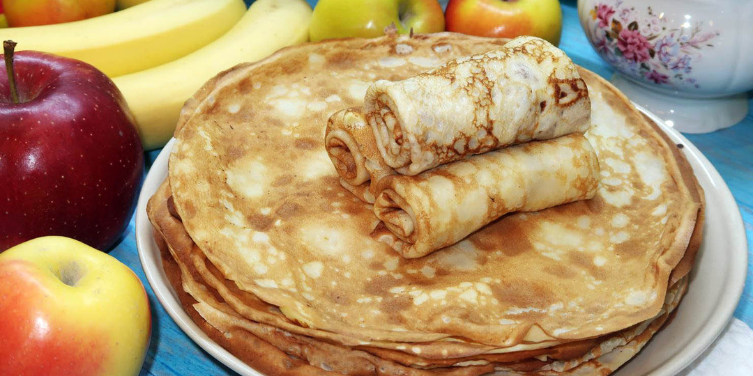Изумительно вкусные яблочные блинчики