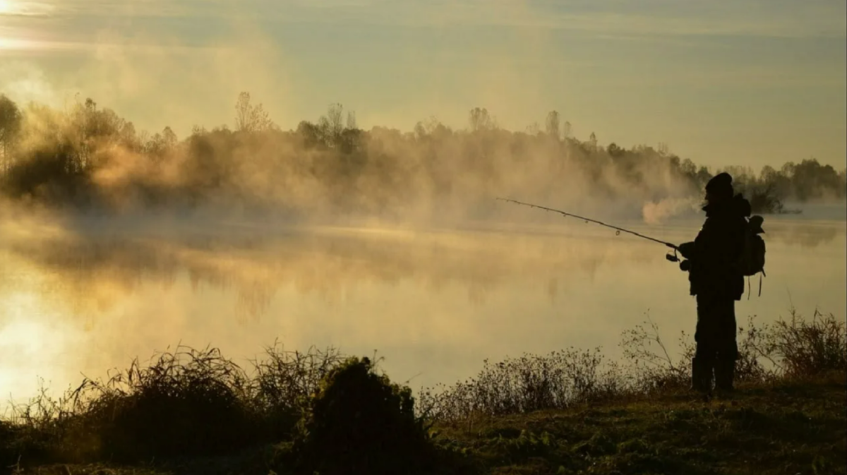 Рыбалка ранним утром