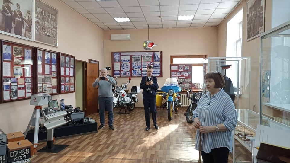    Экспозиция музея ГАИ Кузбасса занимает три зала. Светлана БАШТОВАЯ