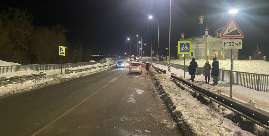 В Оренбурге водитель «Шевроле» сбила женщину на пешеходном переходе