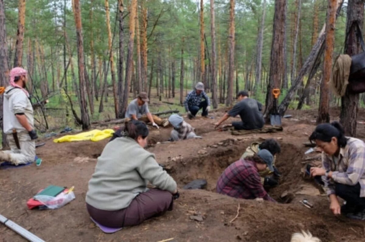    В Якутии на могильнике Истээх Быраан обнаружили более 50 захоронений