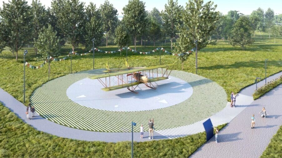 На острове Молокова сделают «патриотический парк» с самолетом и навесом для танков