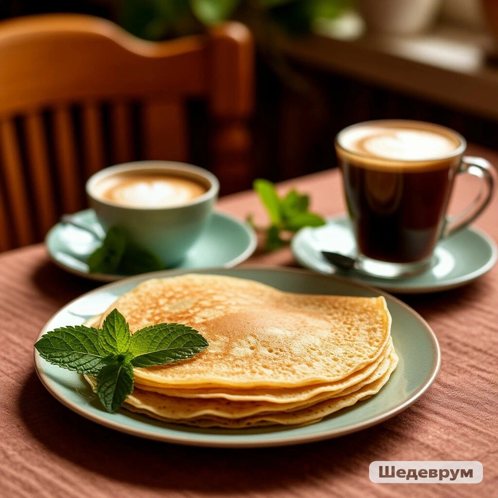 Блины на пиве