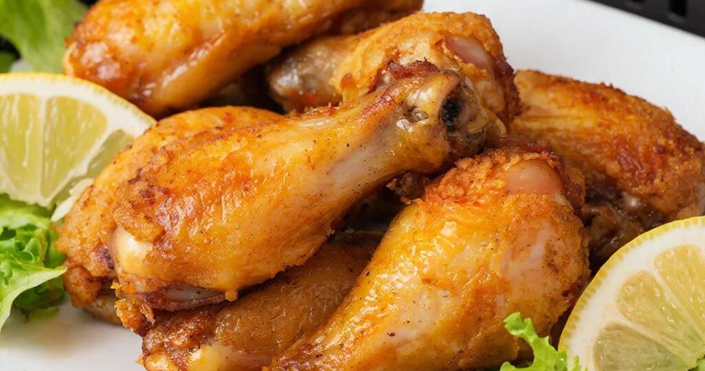 Аппетитные куриные голени в аэрогриле