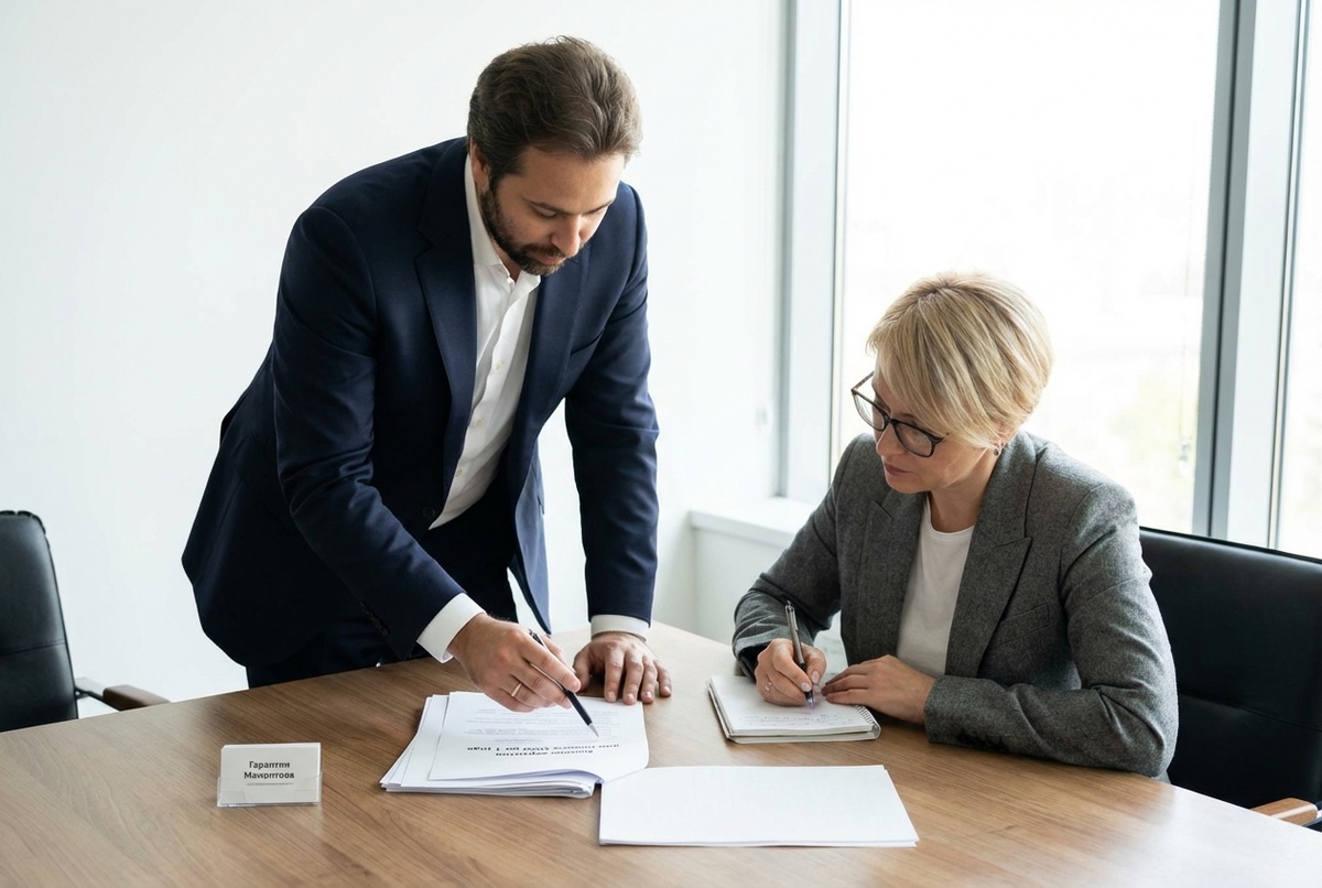 условия получения банковской гарантии для ооо — предприниматель показывает учредительные документы менеджеру банка