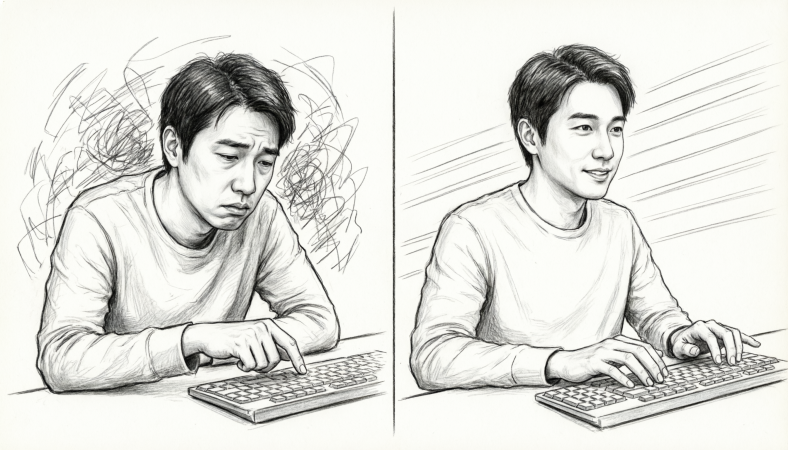 Печатать вслепую не только быстро, но и полезно