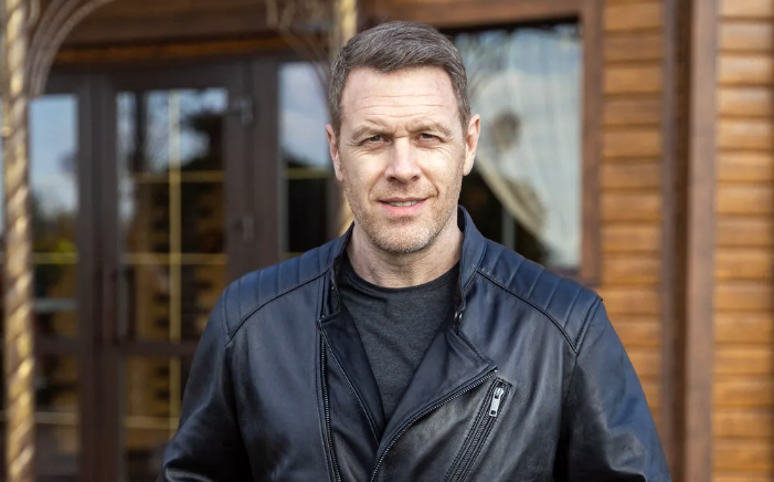 Кадр со съёмок сериала "Последний из стаи"