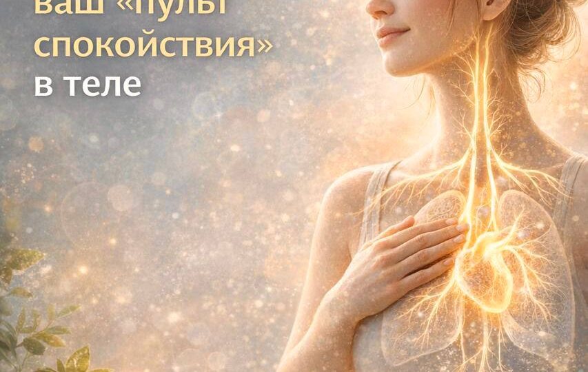 БЛУЖДАЮЩИЙ НЕРВ: ваш пульт спокойствия внутри тела