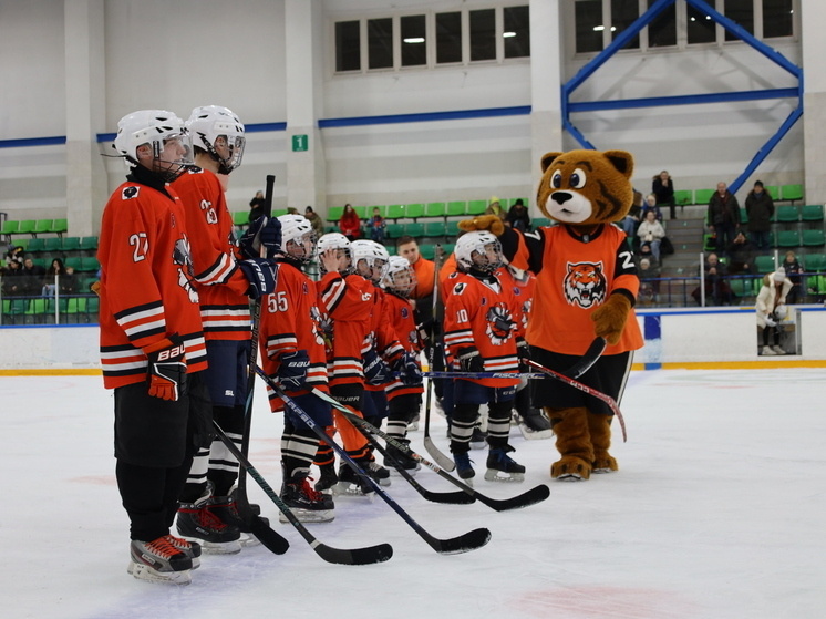     «Матч добра» по-хабаровски: слабовидящие хоккеисты растопили лёд «Платинум Арены». Фото: Мария Минчева