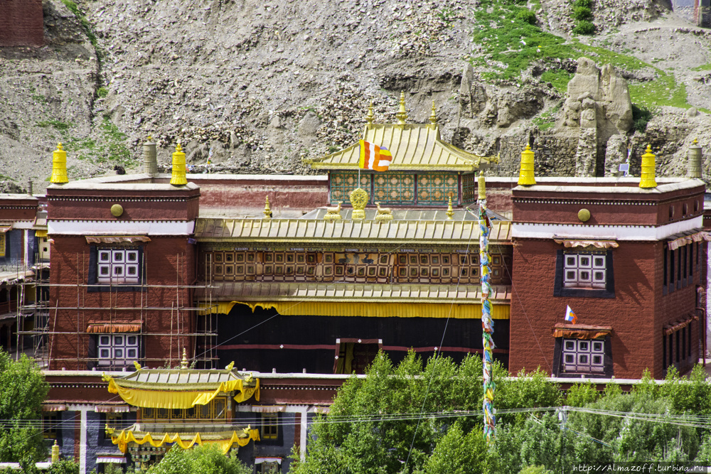 Монастырь Сакья сейчас