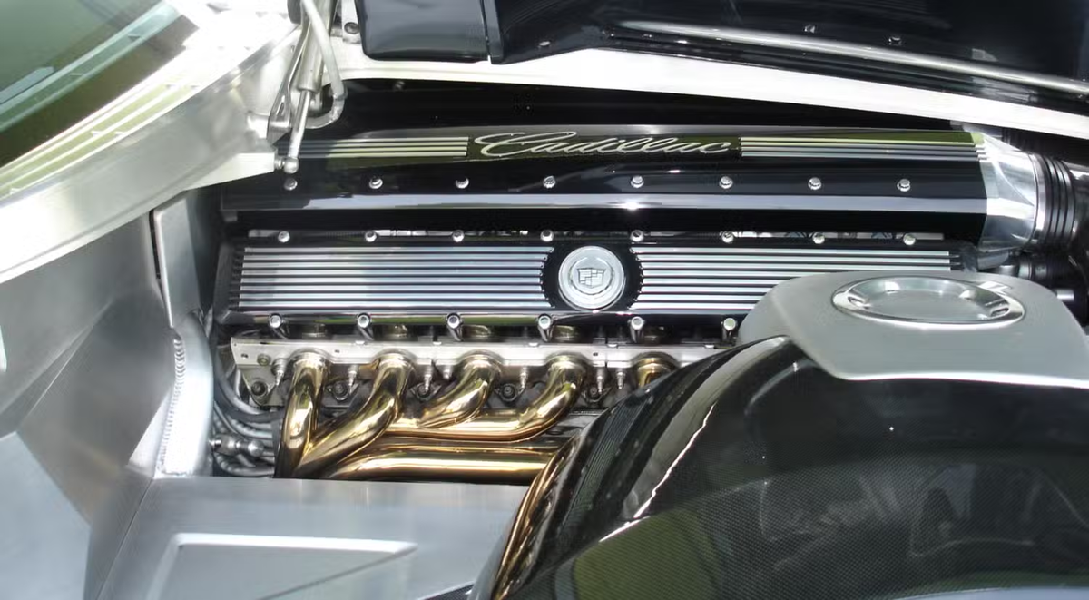 Достойный двигатель для топового Cadillac – 16-цилиндров