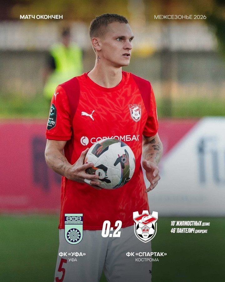     фото: ФК «Спартак» Кострома