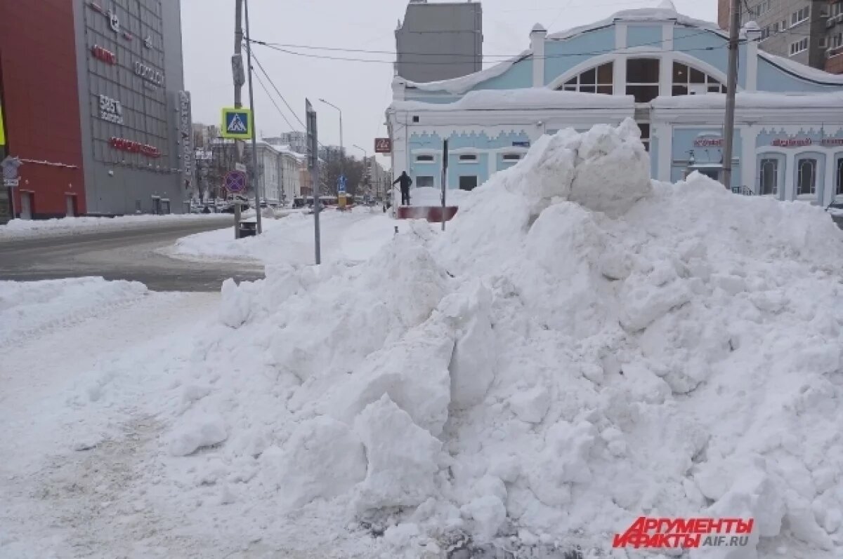    16 февраля в Пермском крае ожидается сильный снег