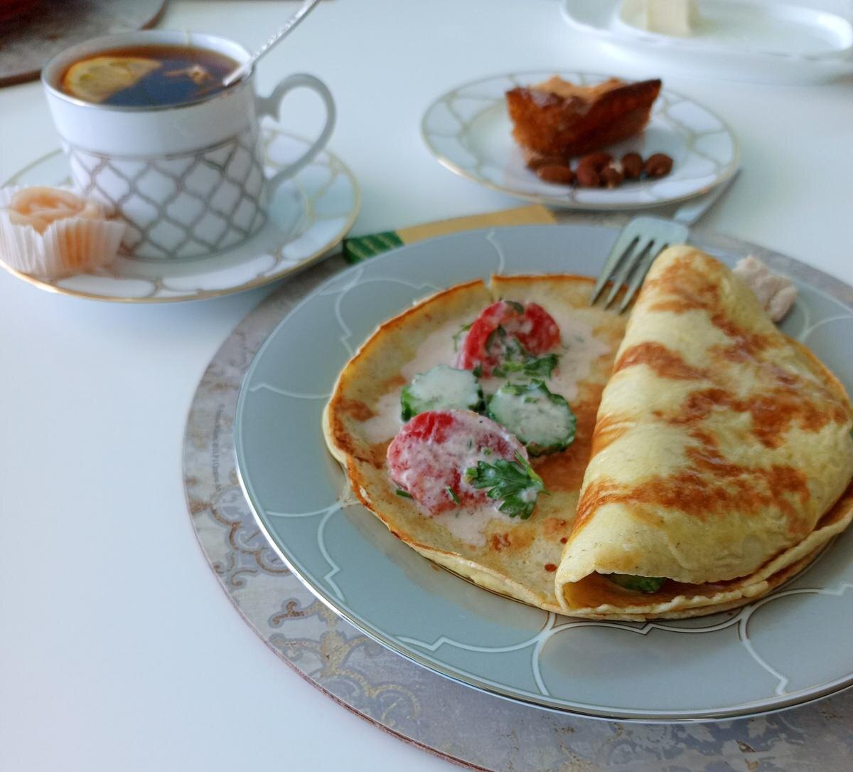 Подкупающая своей нежностью утренняя композиция от Дуняши. 