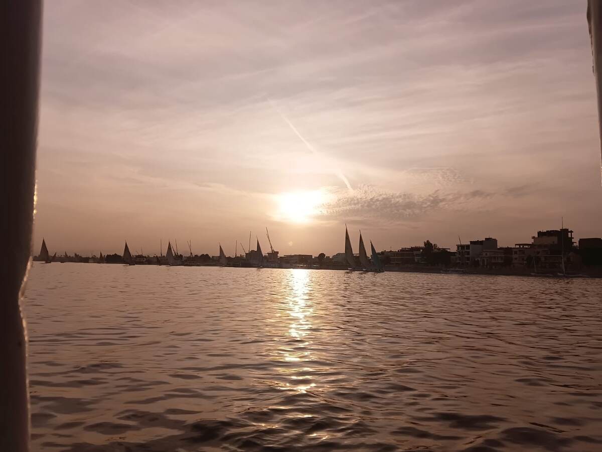 Плаваем по Нилу в Луксоре