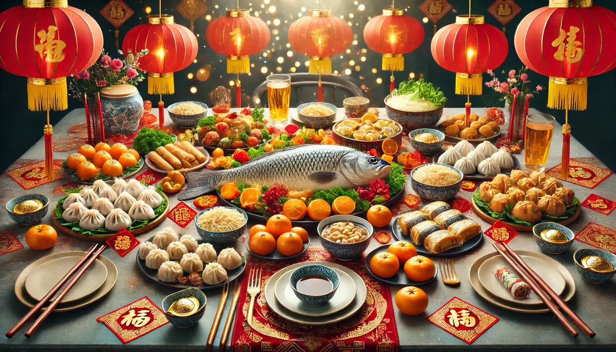 Китайские блюда на новогоднем столе Yandex.ru