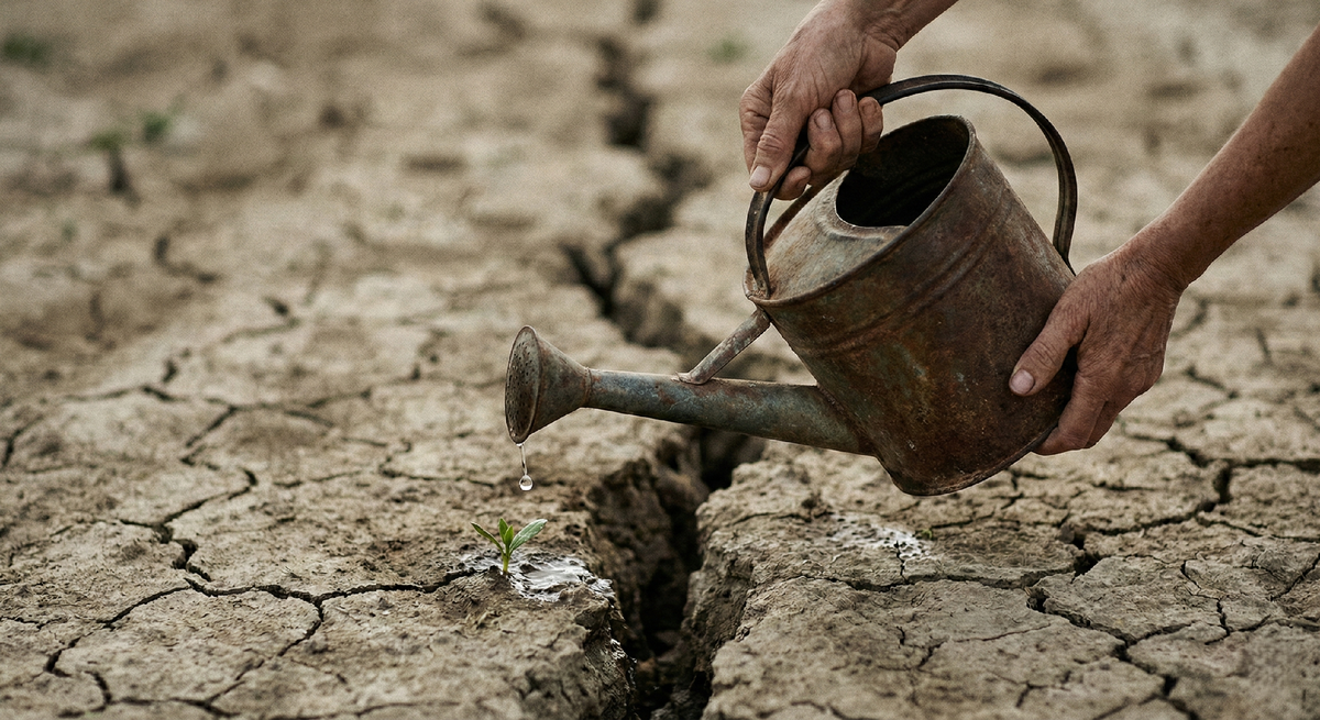 Можно лить воду сколько угодно. Важно - куда она уходит на самом деле.
