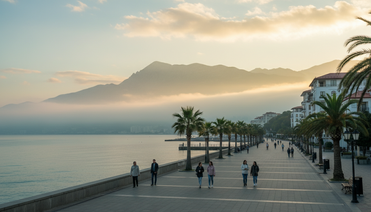 Утро, когда каждый шаг лёгкий, а воздух наполнен обещанием нового дня.