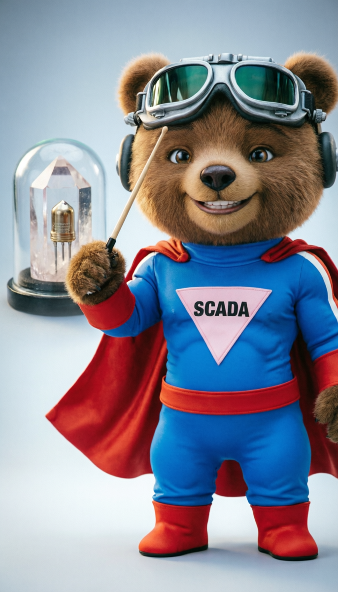 Стекляшка позади меня - кварцевый генератор первых моделей.