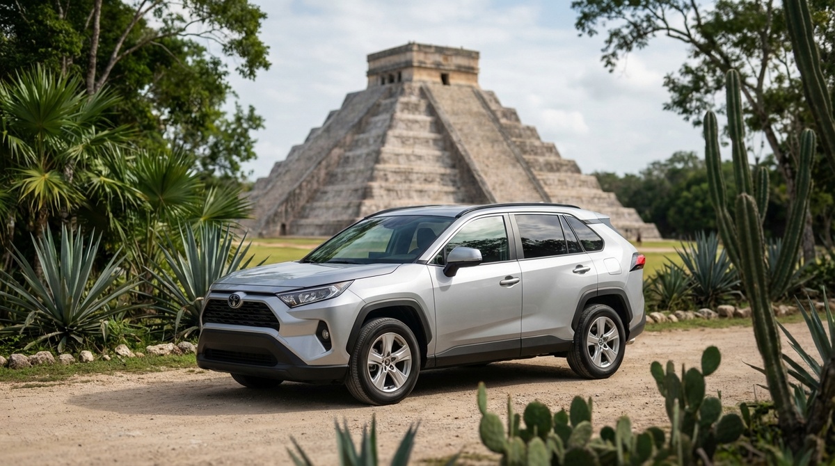  Автомобиль из проката в Мексике