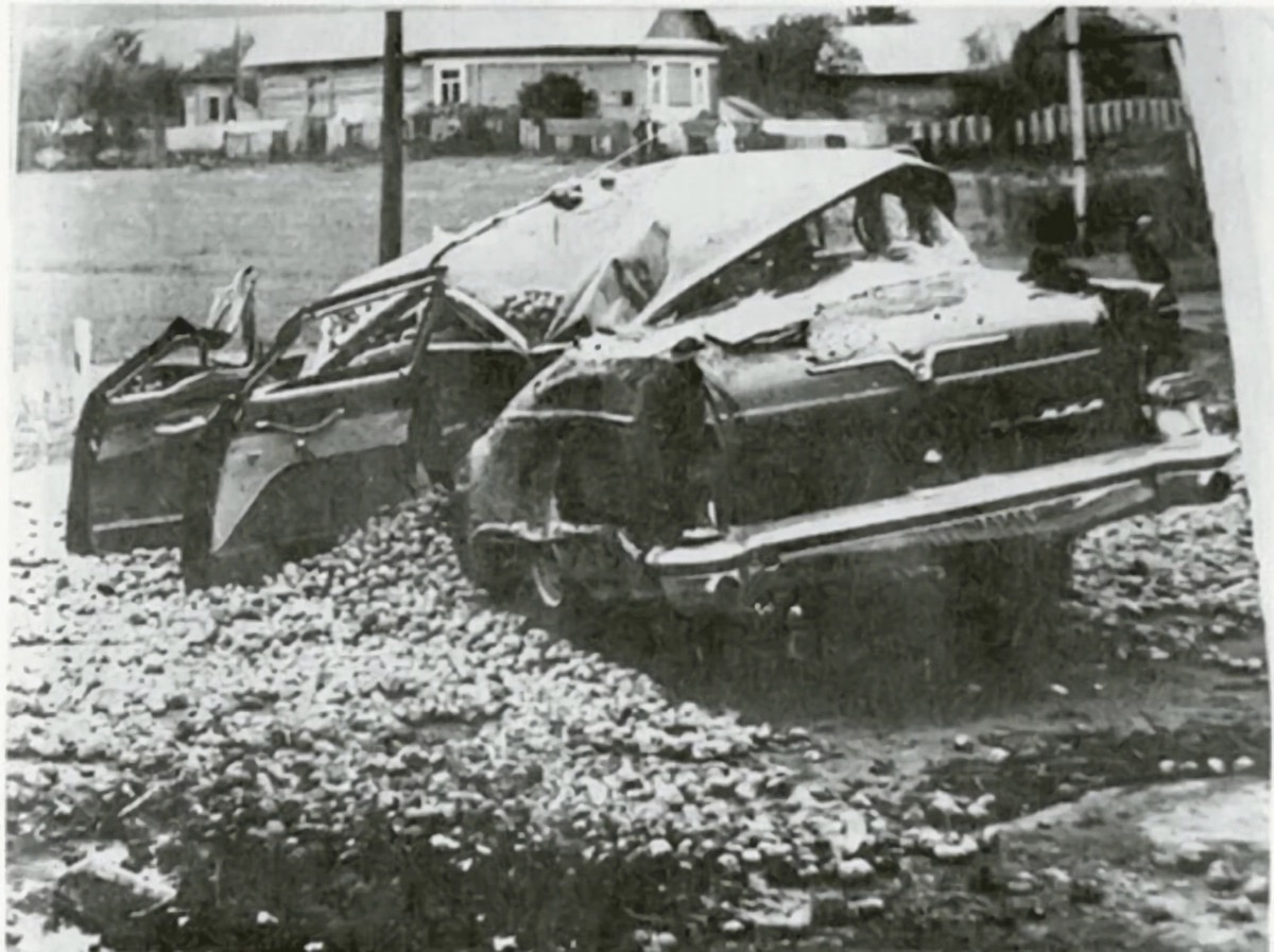 Фото с места столкновения