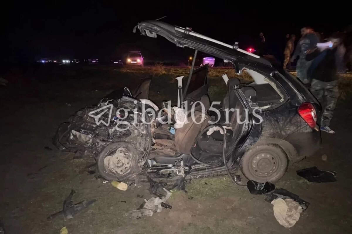    В Дагестане два водителя погибли после лобового столкновения