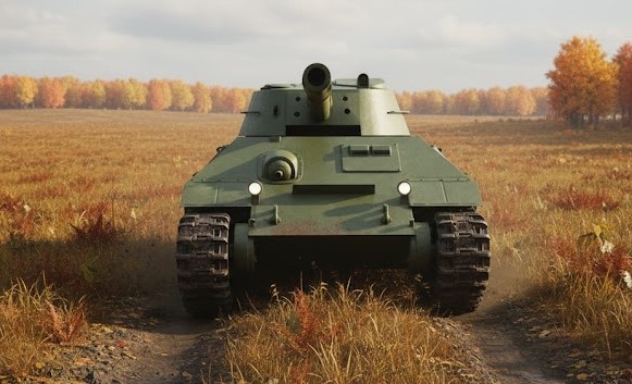 Танк-истребитель Розанова (реконструкция)