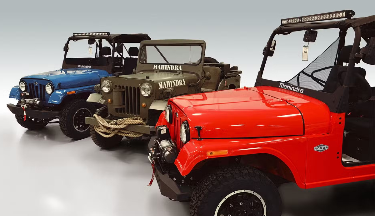 Предыдущие поколения внедорожников Mahindra