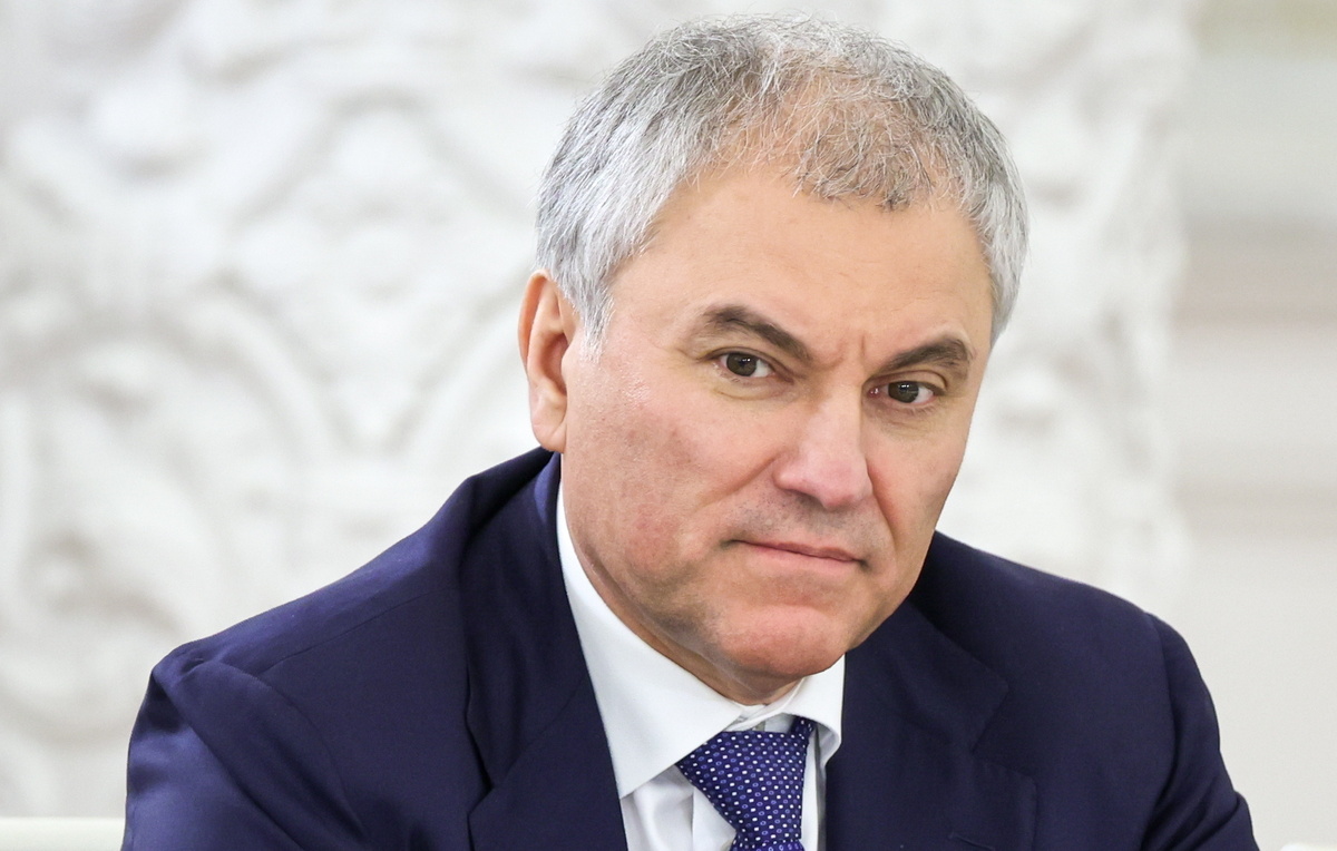    Председатель Госдумы Вячеслав Володин  Михаил Терещенко/ТАСС