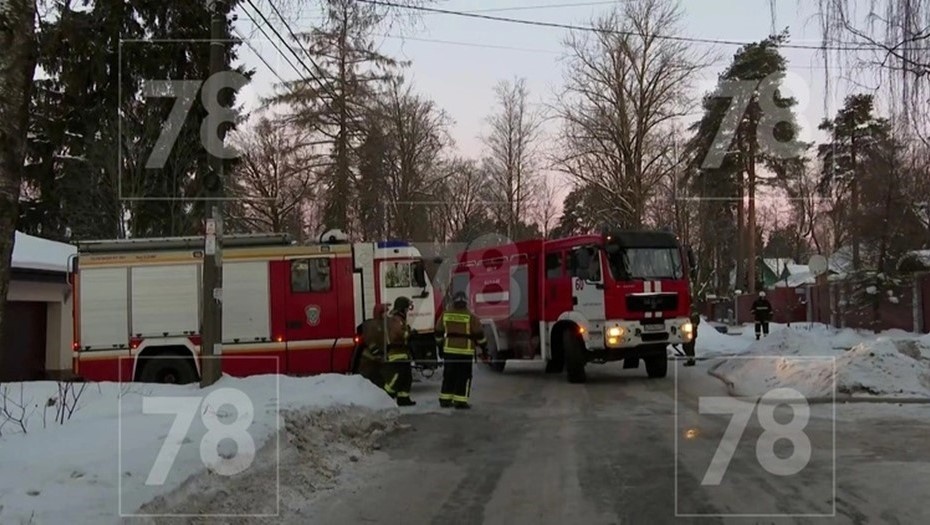    В Курортном районе Петербурга 15 февраля загорелся жилой дом Автор фото: 78.ru